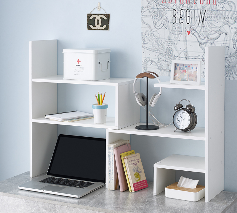 Dorm Desk Bookshelves